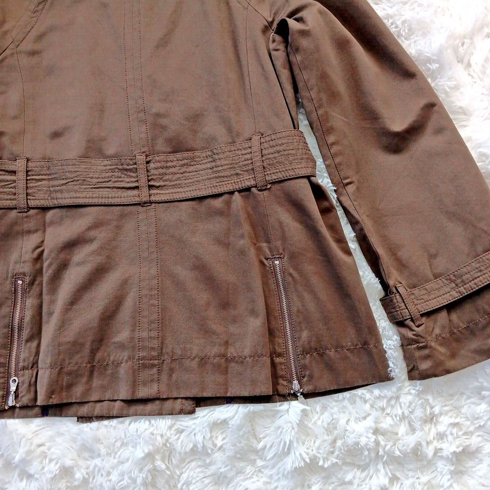 The Fillmore Safari Field Utility Jacket Medium Cargo Pockets Olive Green - Picture 16 of 16